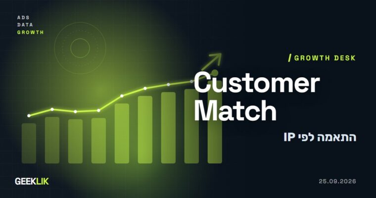 Google Ads מוסיפה ל-Customer Match התאמה לפי כתובת IP, בלי גיבוב